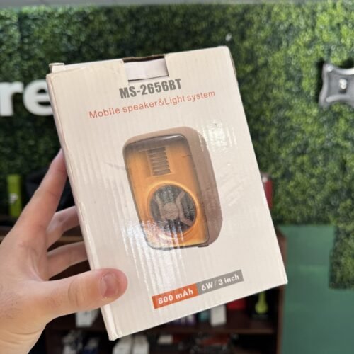 Parlante led con bluetooth